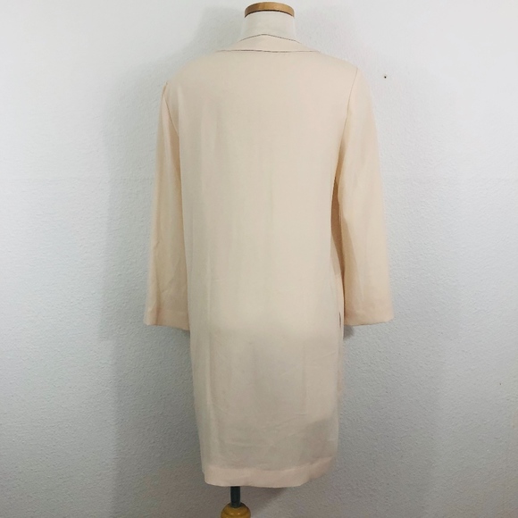 [BCBG] Cream Tonya Lace-Up Tunic Dress - Picture 4 of 8